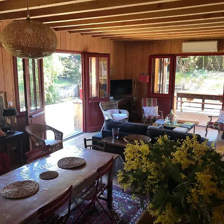 Maison Bois 10 Pers Capferret Des Americains Willa *