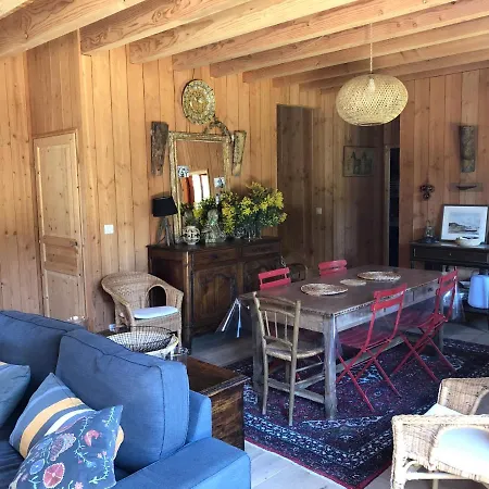 Maison Bois 10 Pers Capferret Des Americains *