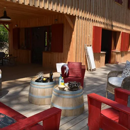 Maison Bois 10 Pers Capferret Des Americains