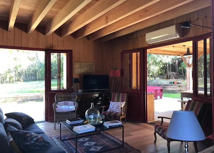 Maison Bois 10 Pers Capferret Des Americains Villa